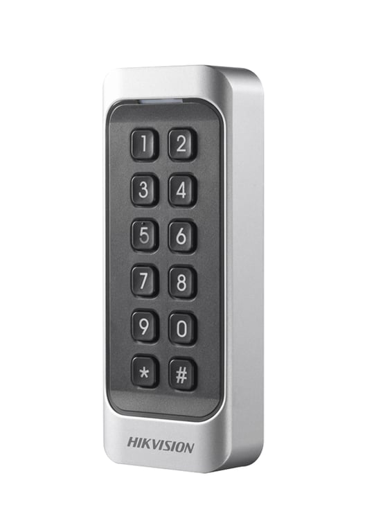 Hikvision DS-K1107AMK czytnik kontroli Czarny, Szary