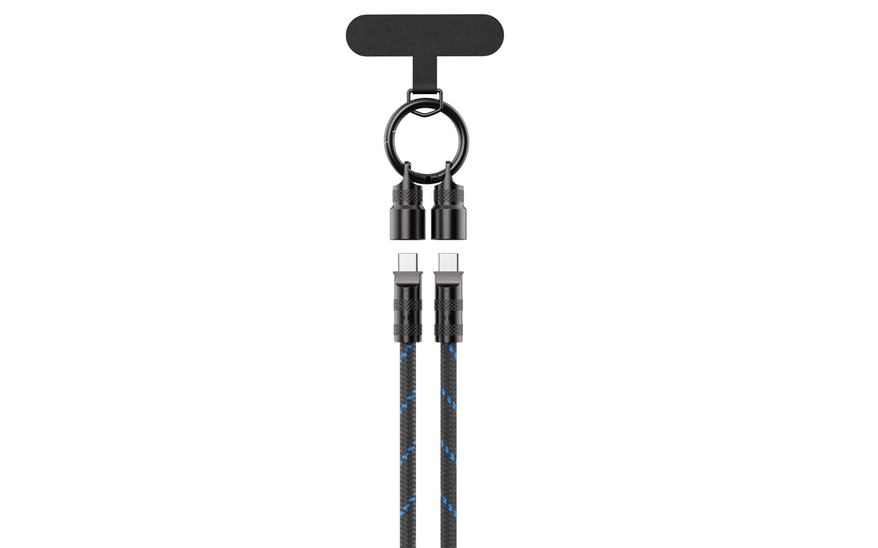 Havit CB6340 - kabel do ładowania, 1.2m (czarno-niebieski)