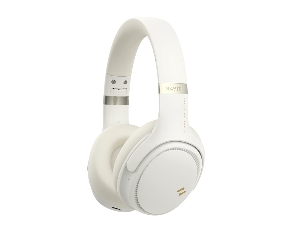 Havit H630BT PRO z ANC (masło-żółty)