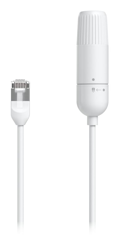 Ubiquiti UACC-Cable-Extender-C6A kabel sieciowy Biały 0,185 m Cat6a F/UTP (FTP)