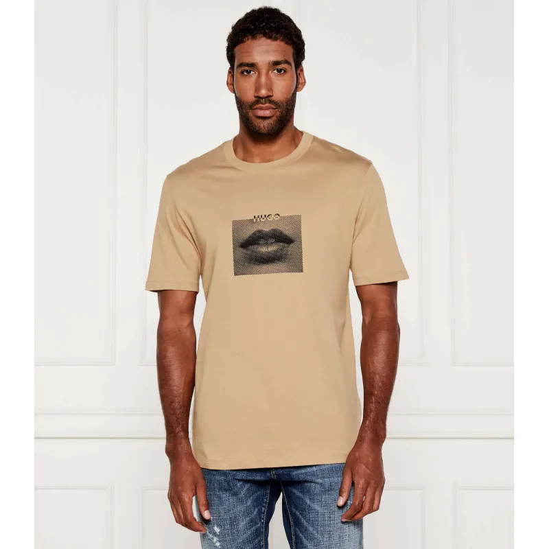 HUGO T-shirt Deterni | Regular Fit