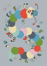 Dywan dziecięcy FD Funky Top Iwo szary