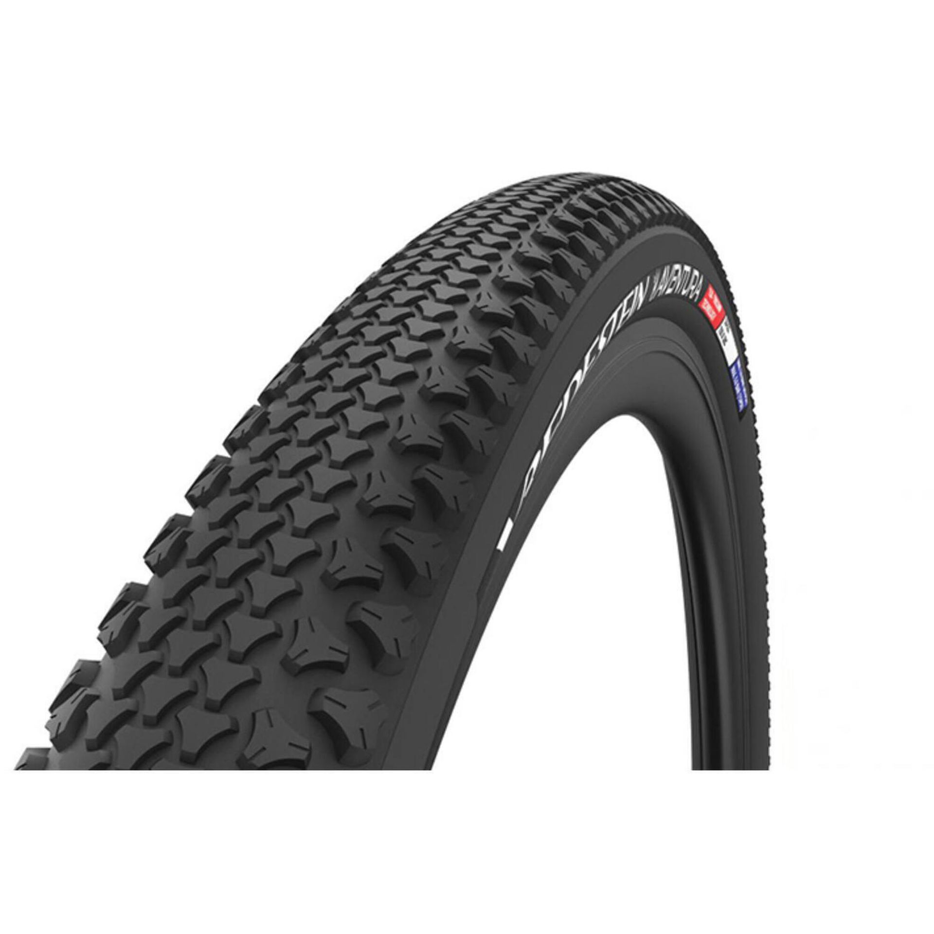 Opona gravel VREDESTEIN Aventura, 700x38C (38-622), Zwijana, TPI120, 450g, TLR, Czarna (NEW)