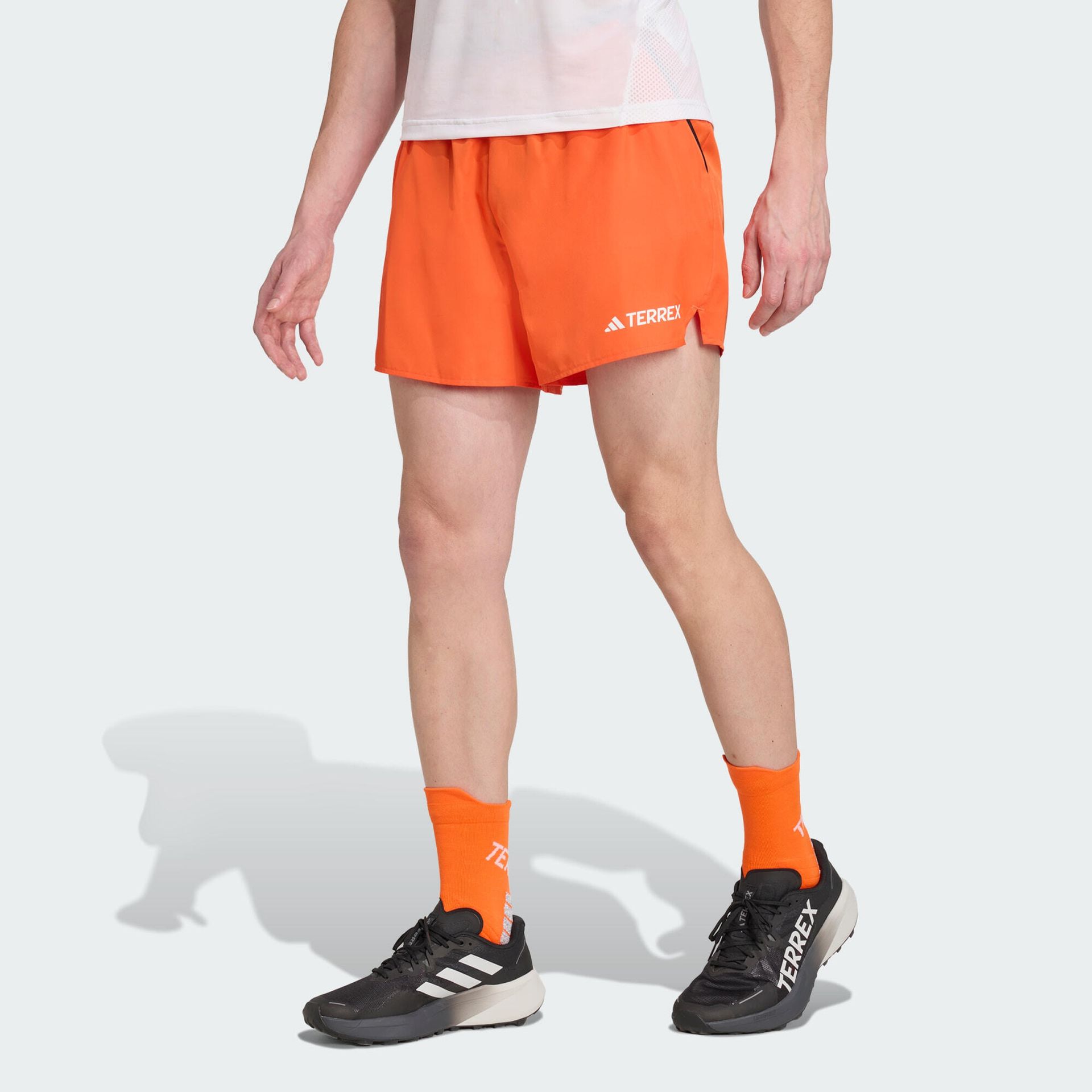 adidas Mężczyźni Terrex Multi Light Shorts, Semi Impact Orange, XL 7 inch