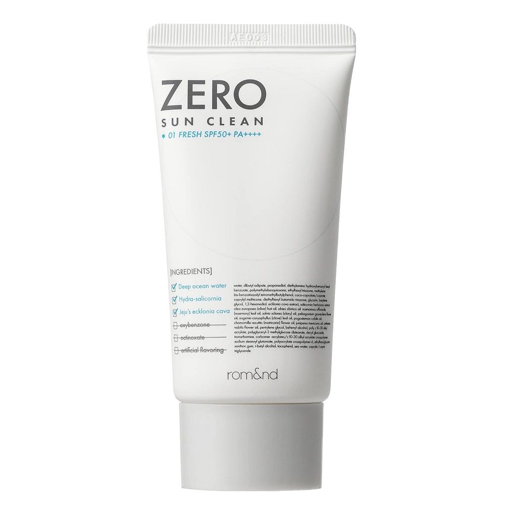 Rom&nd ROM&ND_Zero Sun Clean krem przeciwsłoneczny do twarzy SPF50+ PA++++ 01 Fresh 50 ml