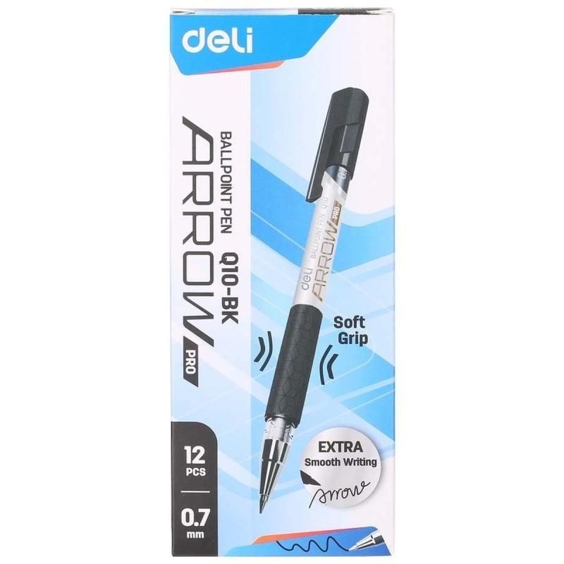 Pióro kulkowe Arrow Pro 0,7mm czarne (12szt)