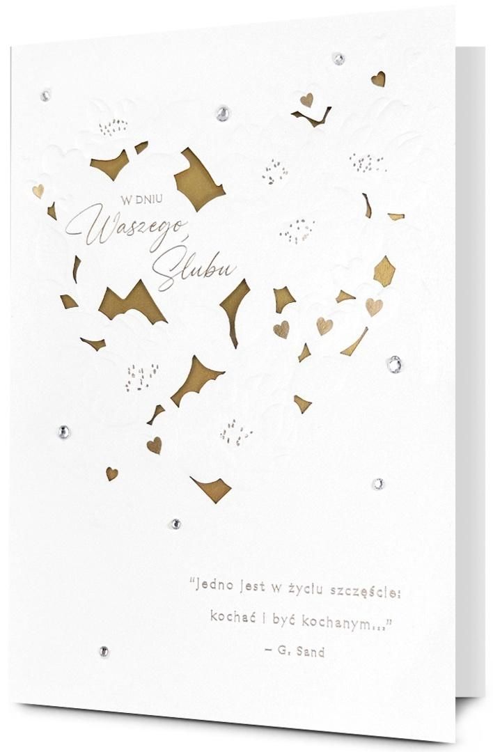 Karnet Ślub - artykuł papierniczy