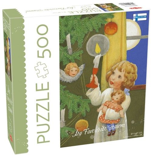Puzzle 500 Christmas Card Tactic - puzzle