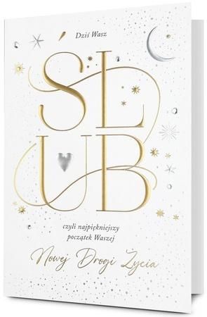 Karnet Ślub - artykuł papierniczy