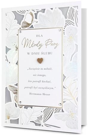 Karnet Ślub - artykuł papierniczy