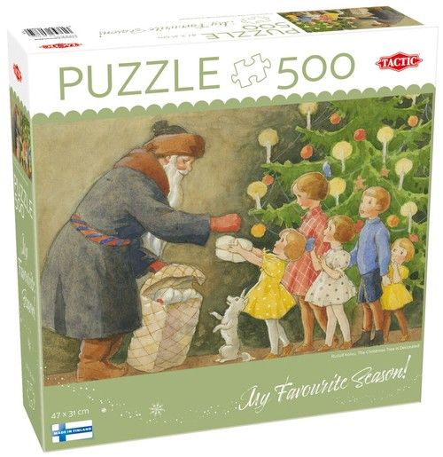Puzzle 500 The Christmas Tree is Decorated Tactic - puzzle