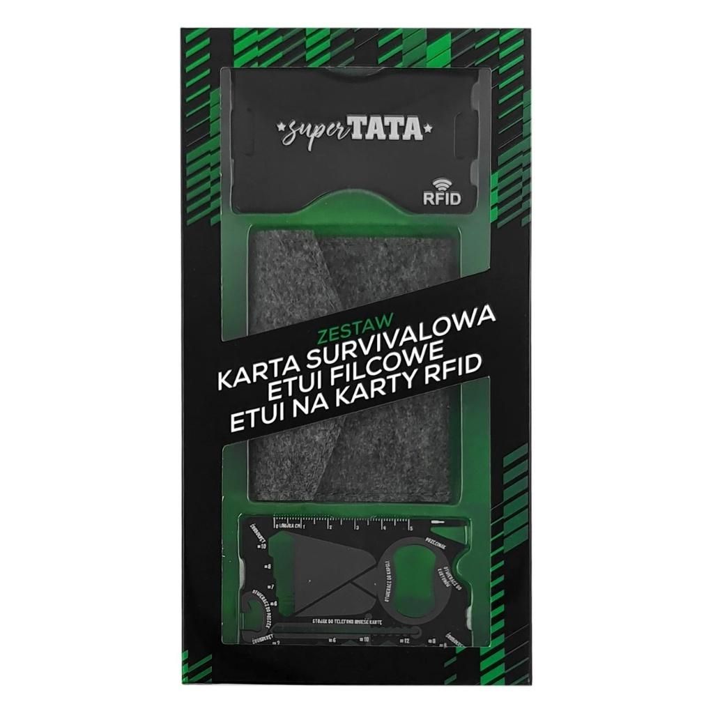 MCD Karta survivalowa oraz etui na karty płatnicze