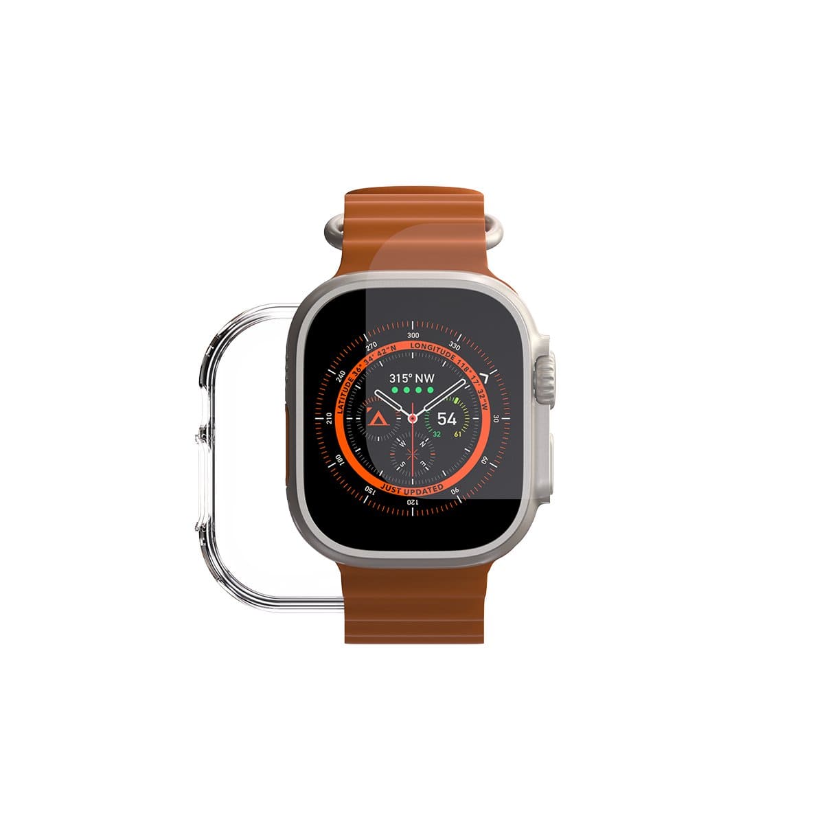 ZAGG InvisibleShield Flex 360 bundle Obudowa ochronna oraz folia ochronna do Apple Watch Ultra / Ultra 2 (49mm)