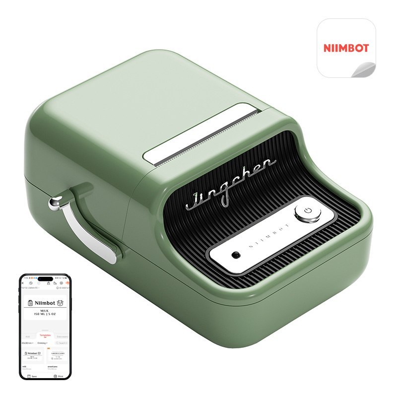 NIIMBOT Przenośna drukarka etykiet  B21 Pro (zielony)