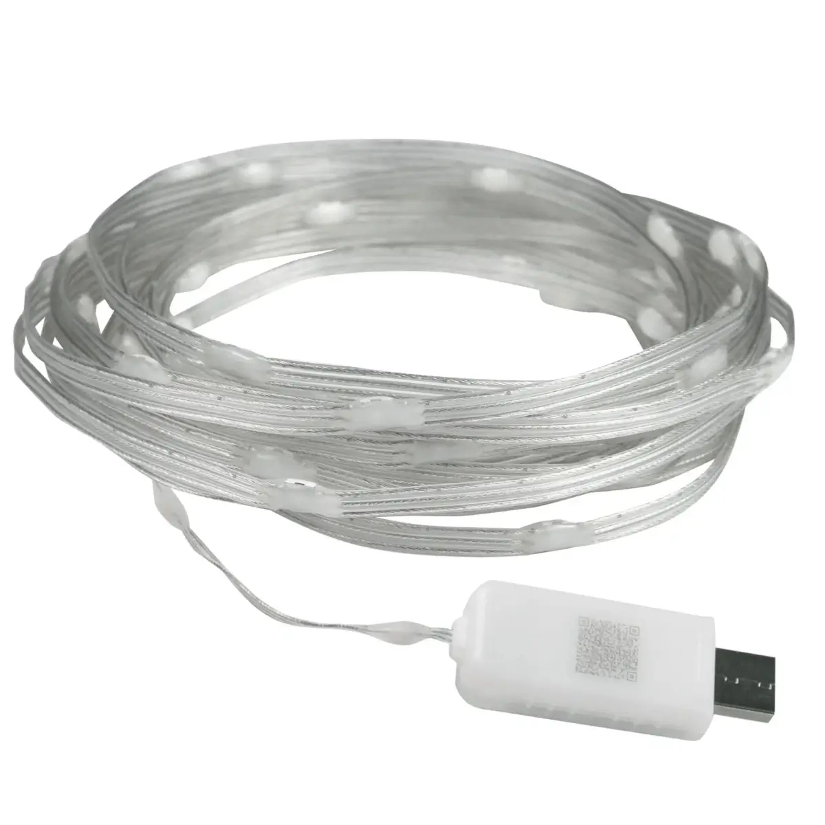 POLUX Łańcuch świąteczny girlanda 324405 LED 10W RGB USB