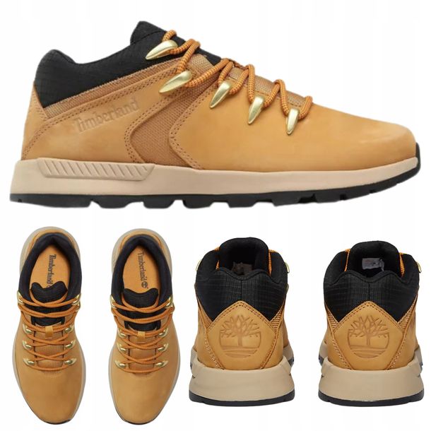 Buty Trekkingowe MĘSKIE BRĄZOWE TIMBERLAND Sprint Trekker r. 41,5