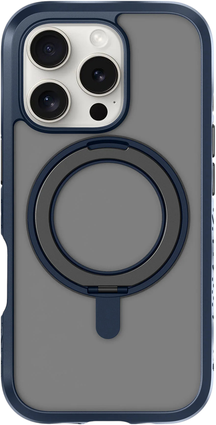 Etui LAUT CRYSTAL MATTER do Apple iPhone 16 Pro Max Denim Blue L_IP24D_CM_BL