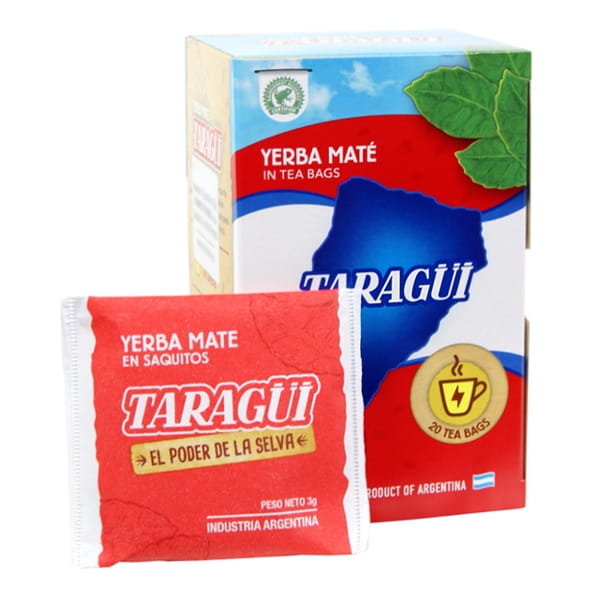 Yerba mate w saszetkach Mate Cocido Taragüi 20 saszetek x 3gr