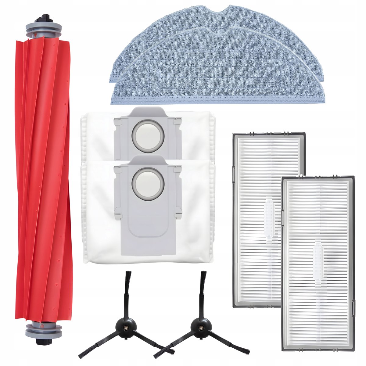 Zestaw akcesoria szczotka filtr mop szmatka do Roborock S7 Ultra MaxV