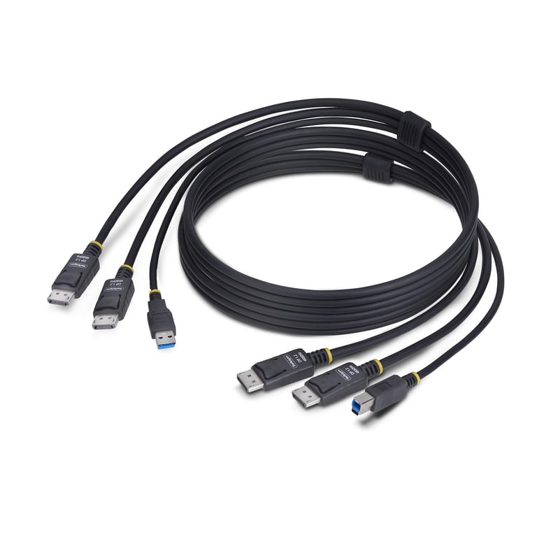 StarTech.com DDU1226-KVM-CABLE kabel KVM Czarny 1,8 m