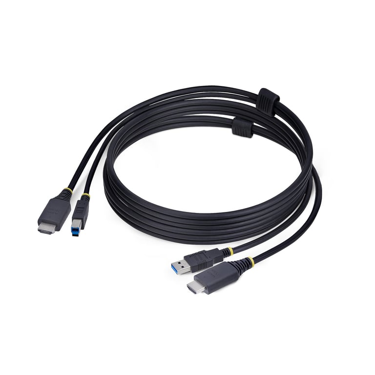 StarTech.com HU1226-KVM-CABLE kabel KVM Czarny 1,8 m