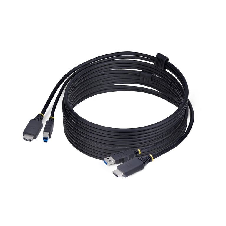 StarTech.com HU12210-KVM-CABLE kabel KVM Czarny 3,1 m