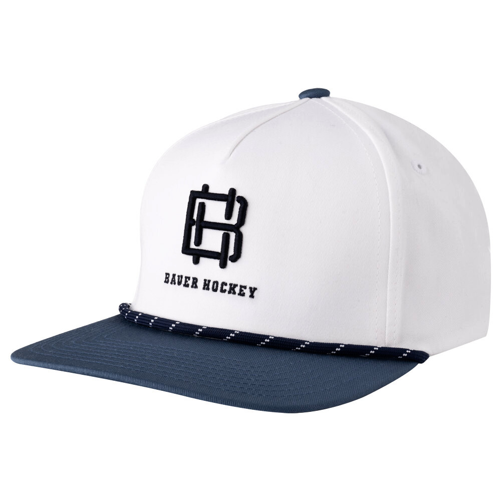Męska czapka z daszkiem Bauer Rope Hat White