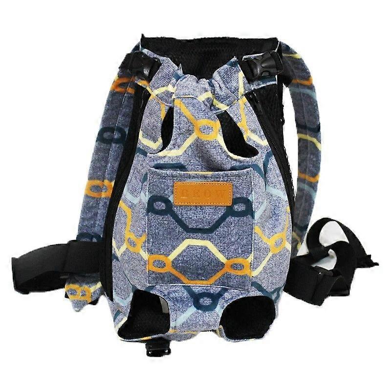 Pet Bed Accessories Dżinsowa oddychająca torba transportowa dla małych psów Koty Podróże Puppy Dog Cat Plecak Yorkshire Shih Tzu Maskotki do przeno...
