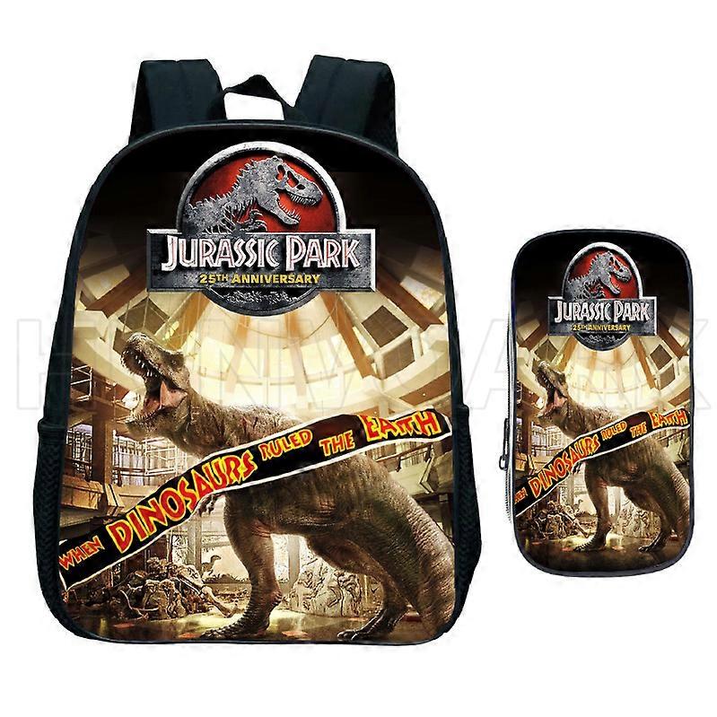 12-calowe torby szkolne Jurassic World dla dzieci w wieku przedszkolnym Plecak szkolny dla dzieci dla dziewczynek Chłopcy Plecaki dziecięce Mochilas 4