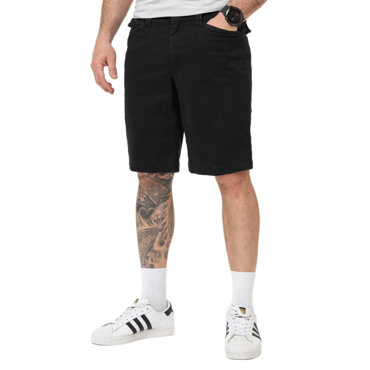 Pitbull Szorty męskie Chino Graves '25 - Czarne