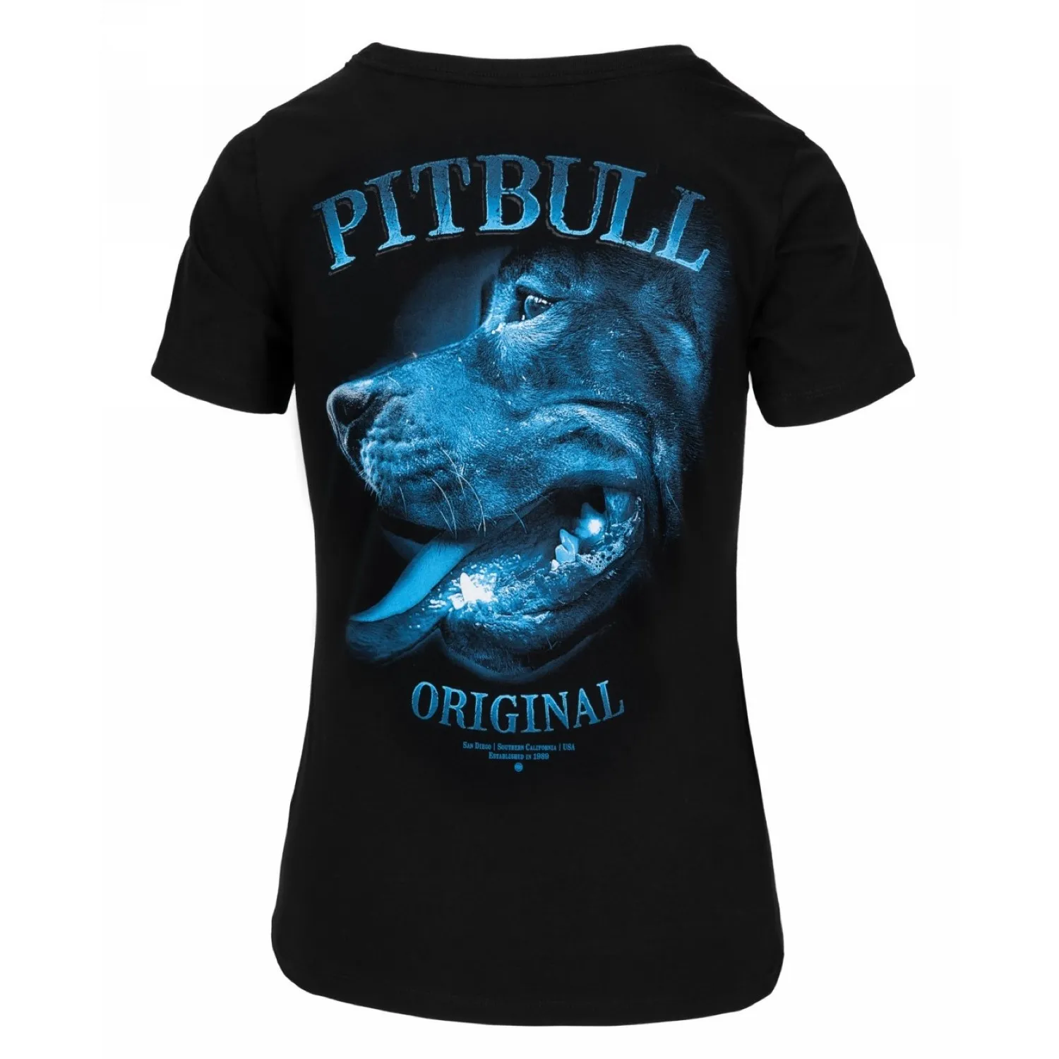 PITBULL KOSZULKA damska 190 Regular Series Midnight '25 - Czarna  (32)