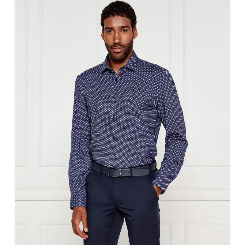 HUGO Koszula Kenno | Slim Fit | stretch