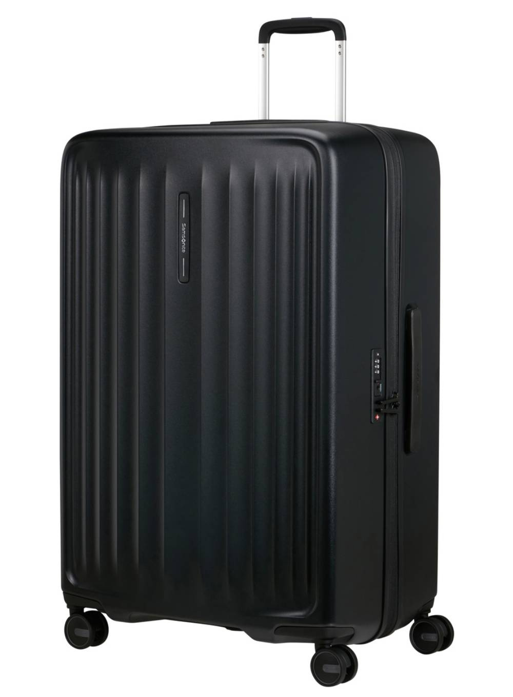 Walizka duża poszerzana Samsonite Fyrm EXP - graphite