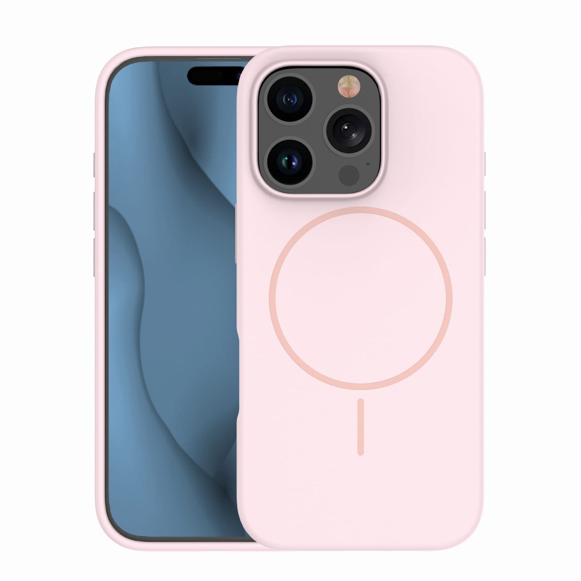 Etui Thin Mag Safe Case do Apple iPhone 16 Pro - Różowy