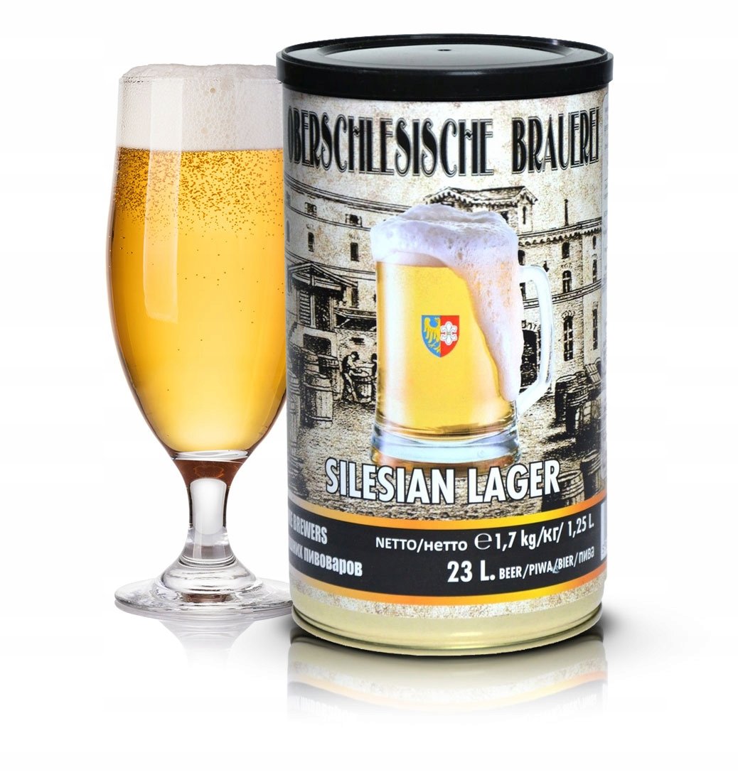 23L PIWO DOMOWE SILESIAN LAGER + DROŻDŻE BREWKIT