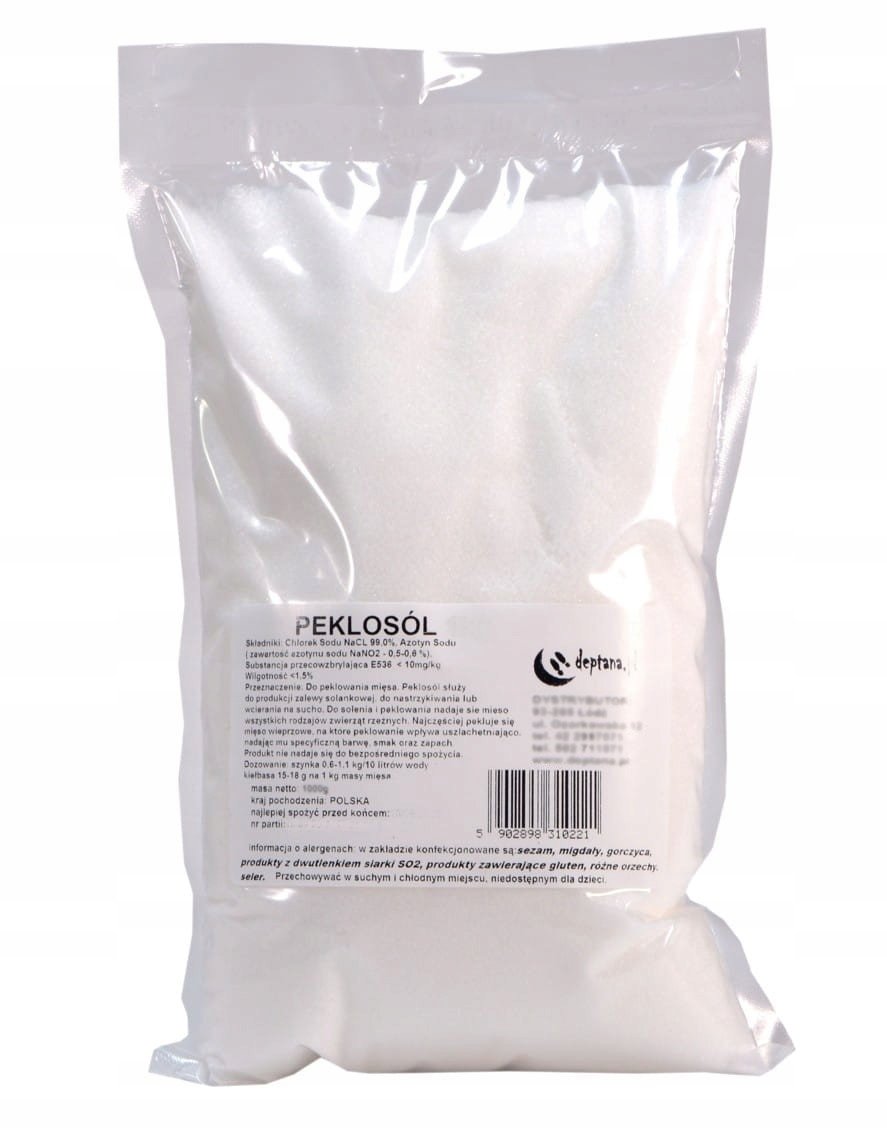PEKLOSÓL sól do peklowania peklowa peklująca 1 kg