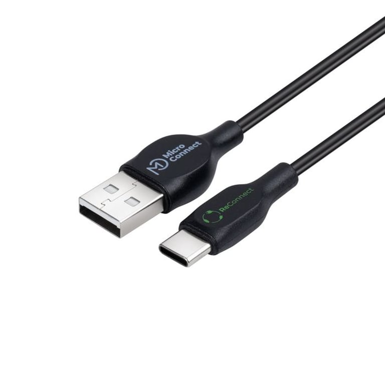 Microconnect ECO-USB3.1CCHAR2B kabel USB USB 2.0 2 m USB A USB C Czarny