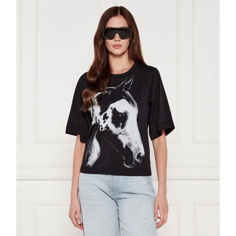 Pinko T-shirt TrophyPINKO X Patrick McDowell Oversize fit