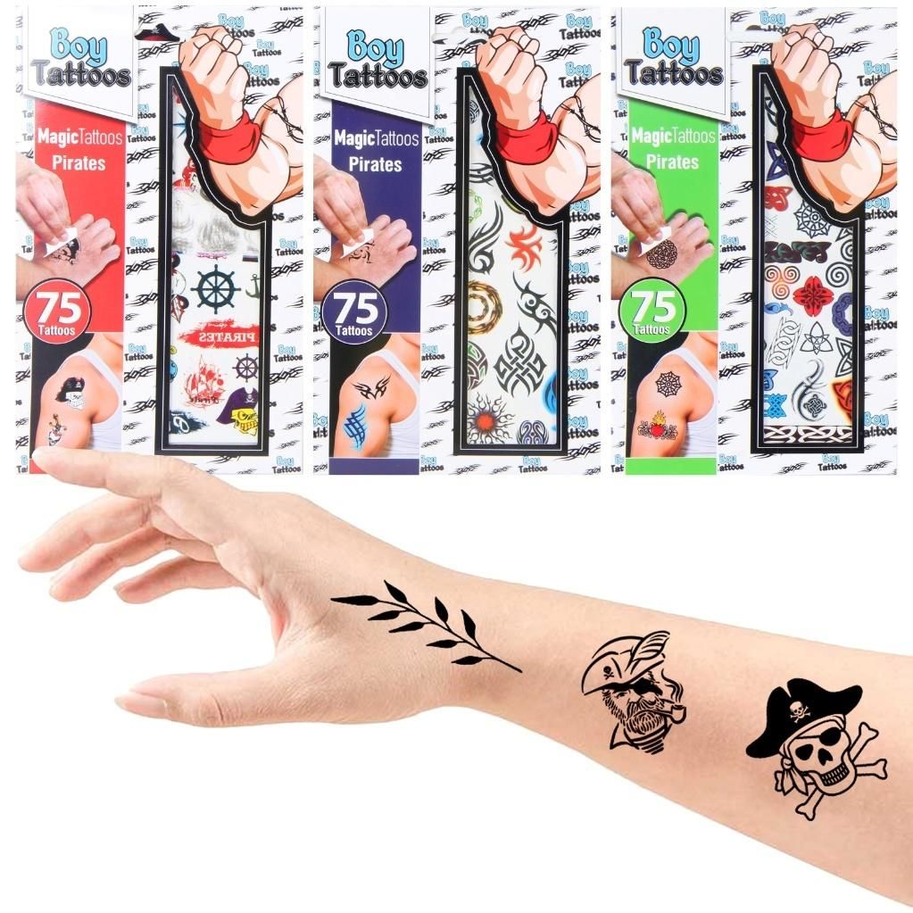 Tatuaże 75szt Trifox - zabawka