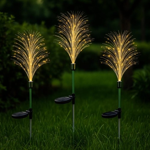 Trawa lampa solarna ogrodowa wbijana H80 LED