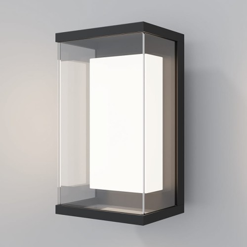 Baker Street kinkiet elewacyjny LED 10W 3000K czarny O021WL-L10B3K