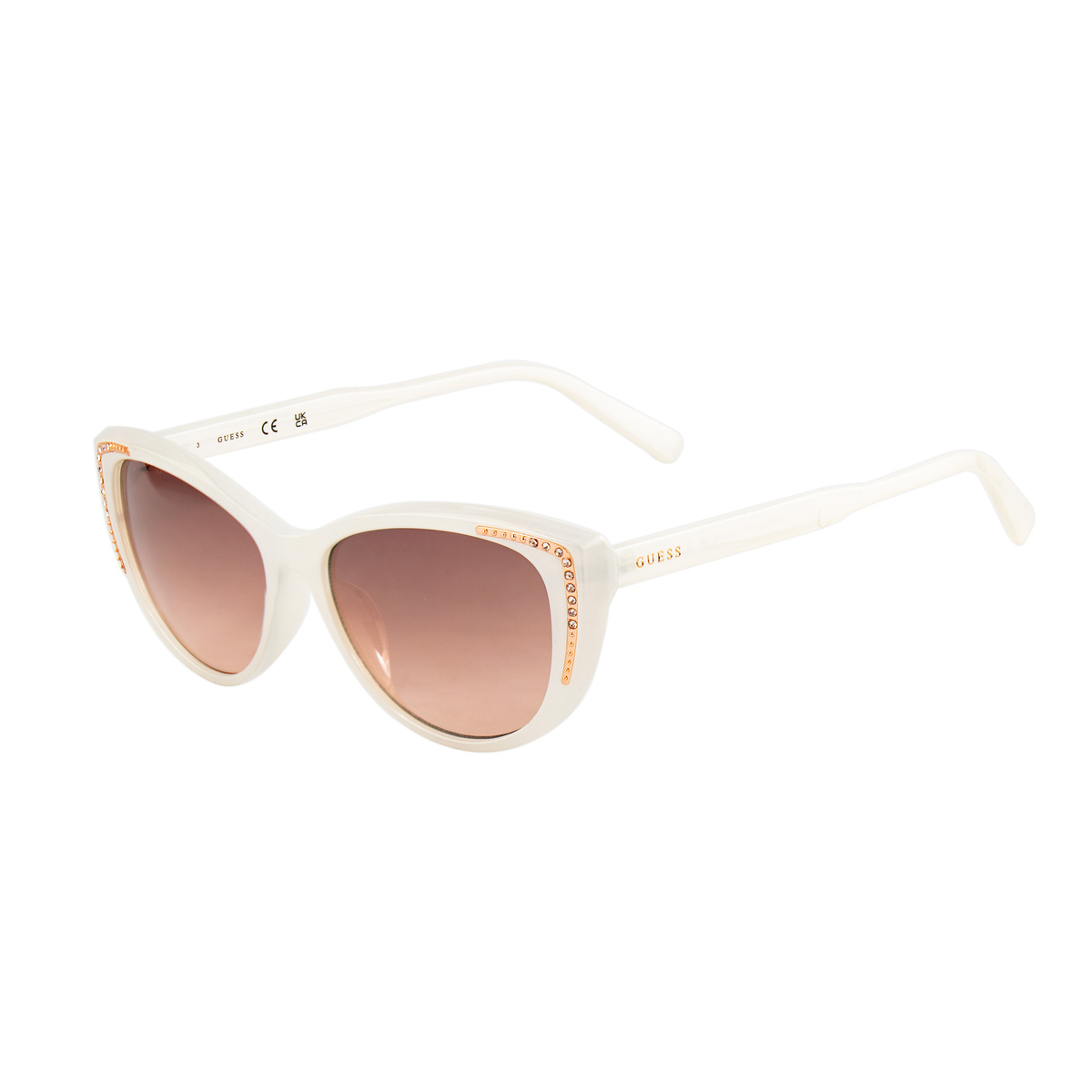 Okulary GUESS GO00006-5621F. Okulary przeciwsłoneczne, Kolor beżowy. Kobieta.