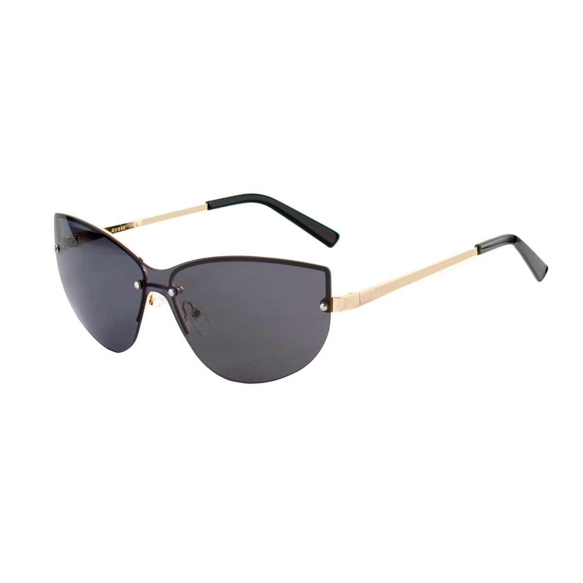 Okulary GUESS GO00007-0032A. Okulary przeciwsłoneczne, Kolor złoty. Kobieta.