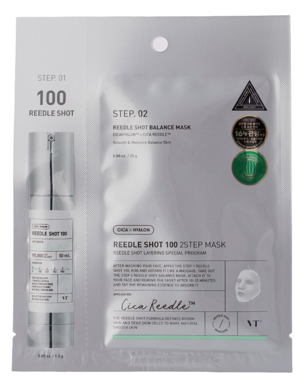 VT Cosmetics Reedle Shot 100 2 Steps Maska Ujędrniająca