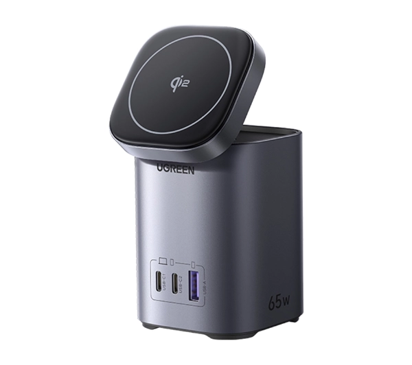 UGREEN 2w1 X555 USB + 2x USB-C 65W, GaN Czarny