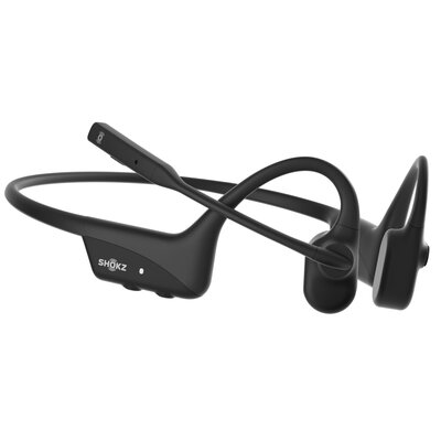 SHOKZ OpenComm2 2025 Upgrade Zestaw słuchawkowy Bezprzewodowy Nauszny Biuro/centrum telefoniczne Bluetooth Czarny
