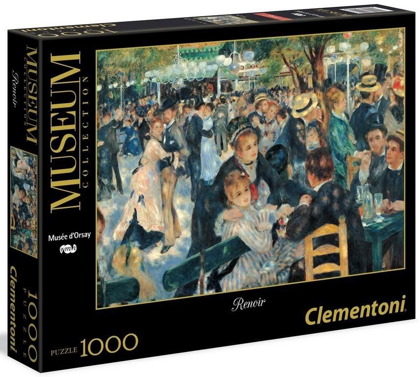 Puzzle 1000 Museum Renoir - Bal du Moulin... Clementoni - puzzle