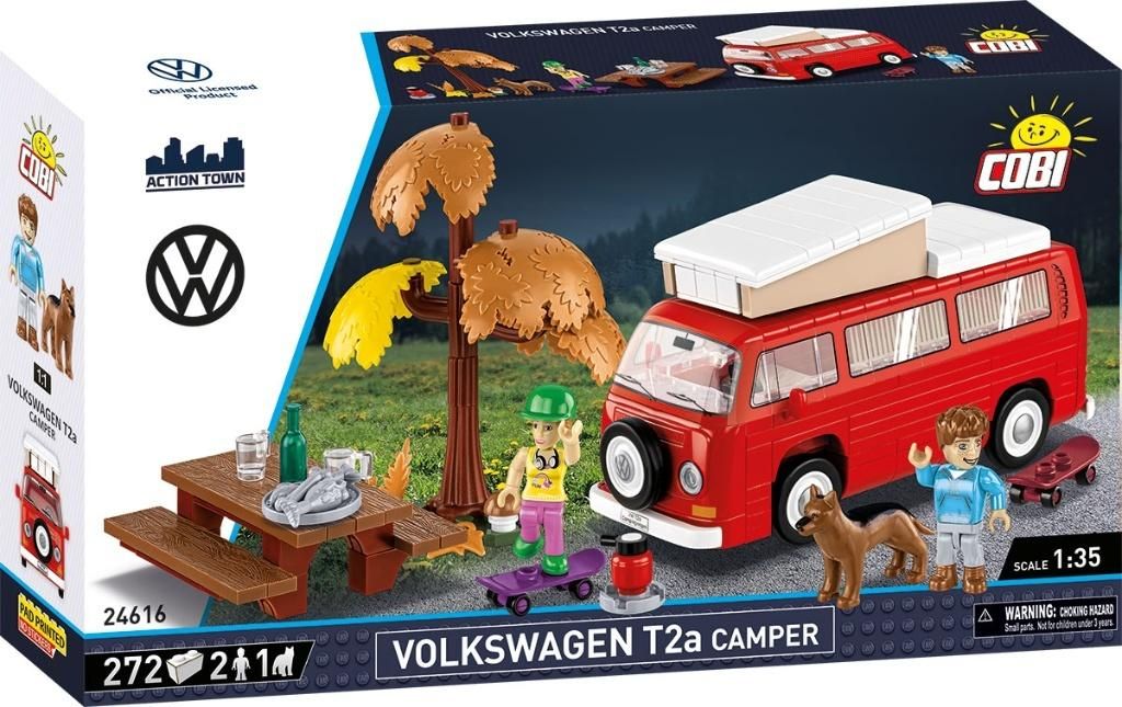 Volkswagen T2a Camper Van - klocki