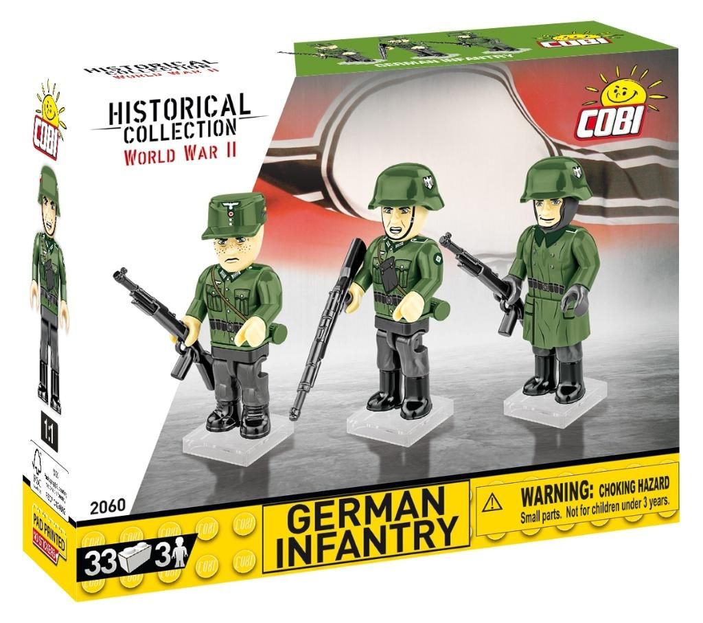 Figurki - German Infantry - klocki