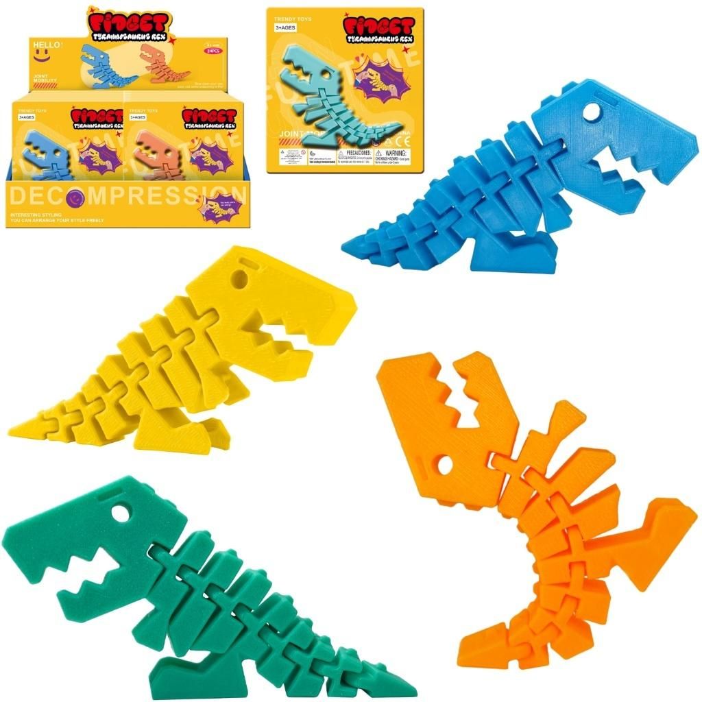 Dinozaur ruchome segmenty 3d Mix Trifox - zabawka